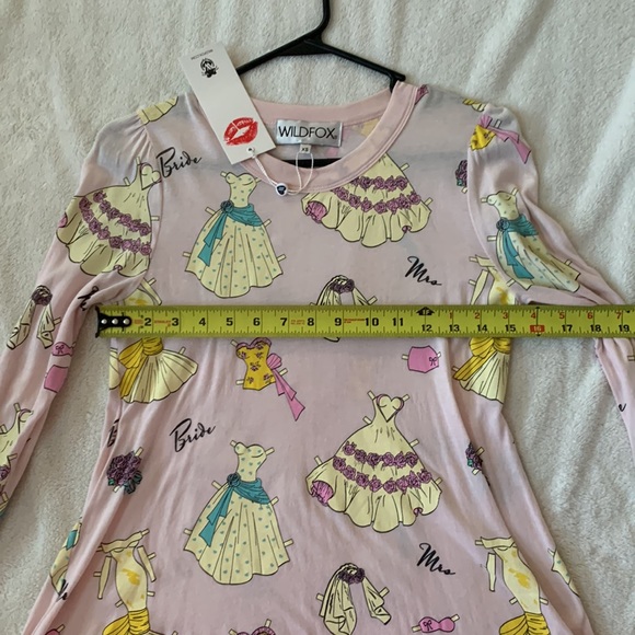 Wildfox bride play dress up tee NWT WOMENS - Picture 4 of 8